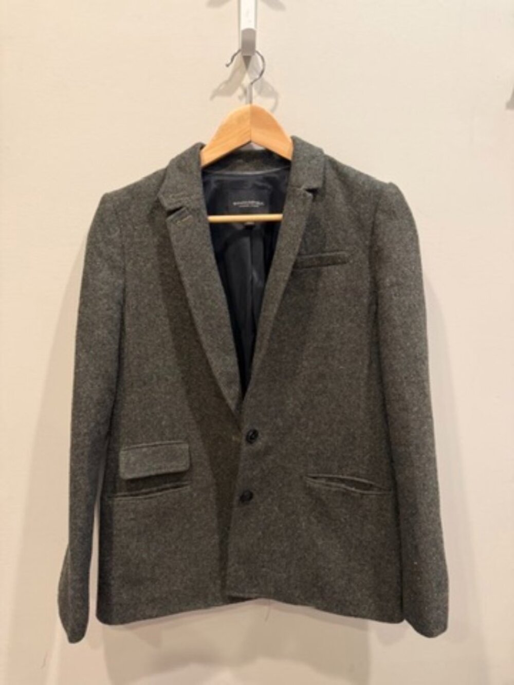 Banana Republic Hacking Jacket — Women's Size 2, Olive Tweed